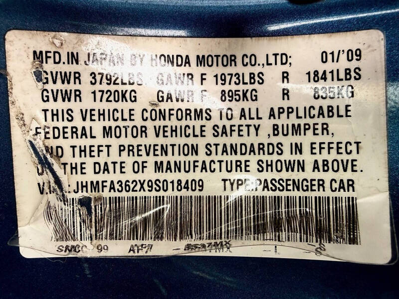 2009 Honda Civic Hybrid