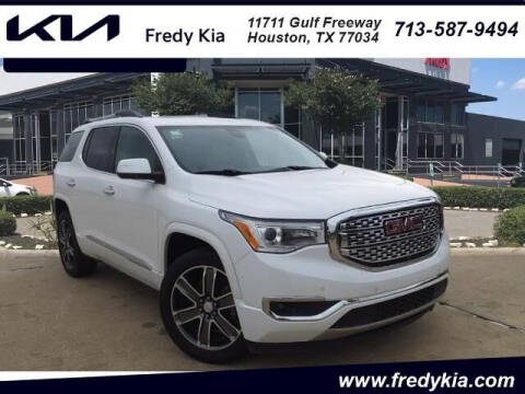 2018 GMC Acadia for sale at FREDY CARS FOR LESS in Houston TX
