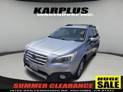 2015 Subaru Outback for sale at Karplus Warehouse in Pacoima CA