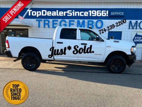 2019 RAM 2500 for sale at TREGEMBO MOTORS in Bentleyville PA