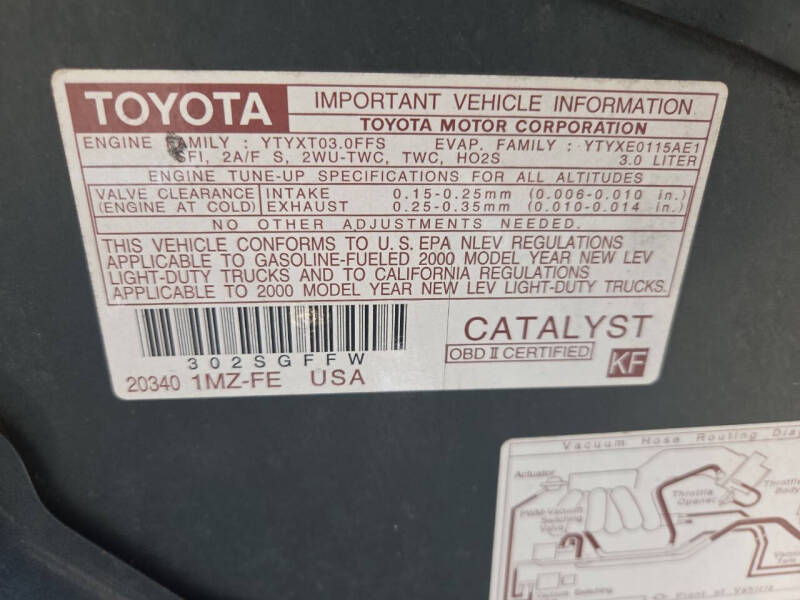 2000 Toyota Sienna LE