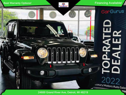 2022 Jeep Wrangler Unlimited for sale at CarDome in Detroit MI