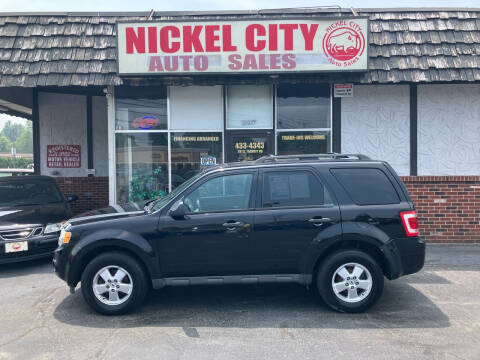 2012 Ford Escape for sale at NICKEL CITY AUTO SALES in Lockport NY