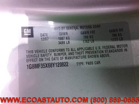 2008 Saturn SKY Red Line