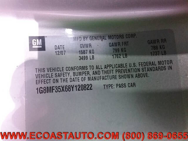 2008 Saturn SKY Red Line