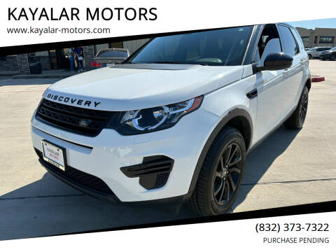 2016 Land Rover Discovery Sport for sale at KAYALAR MOTORS in Houston TX