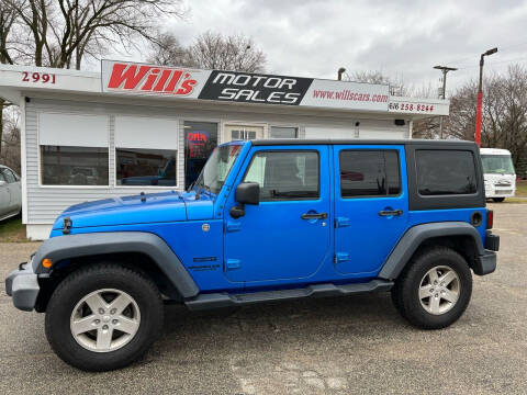 2015 Jeep Wrangler Unlimited for sale at Will's Motor Sales in Grandville MI