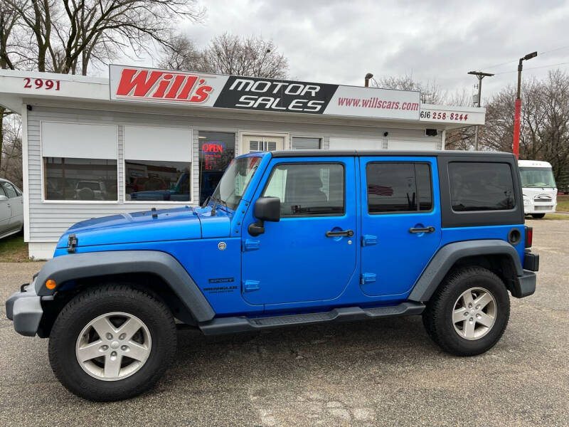 2015 Jeep Wrangler Unlimited for sale at Will's Motor Sales in Grandville MI