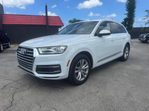2017 Audi Q7 for sale at VALERISA AUTO in Davie FL