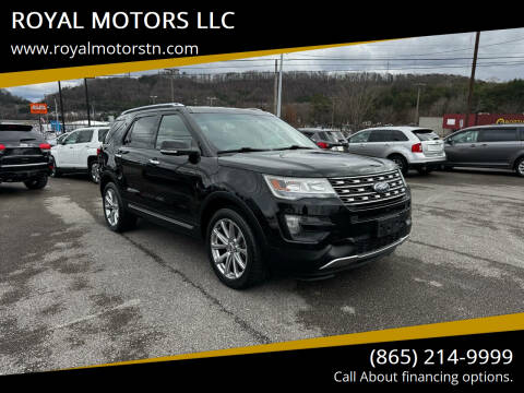 2016 Ford Explorer for sale at ROYAL MOTORS LLC in Knoxville TN