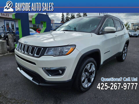 2021 Jeep Compass for sale at BAYSIDE AUTO SALES in Everett WA