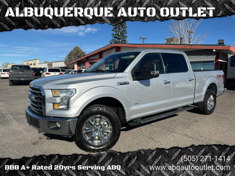 2017 Ford F-150 for sale at ALBUQUERQUE AUTO OUTLET in Albuquerque NM