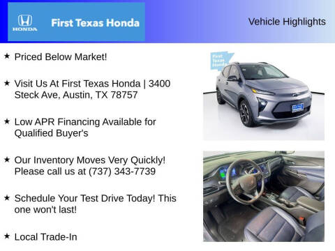 2023 Chevrolet Bolt EUV Premier