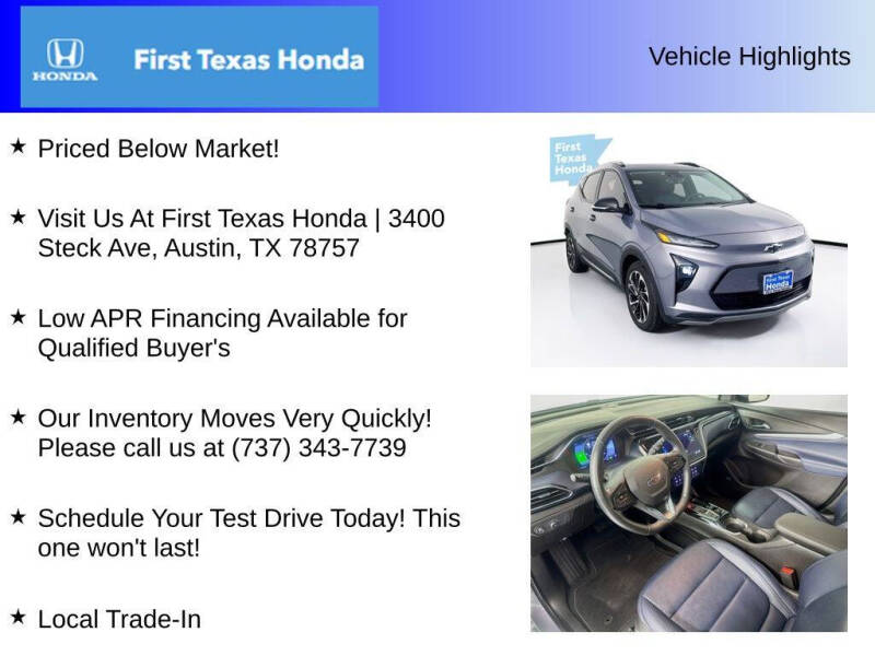 2023 Chevrolet Bolt EUV Premier