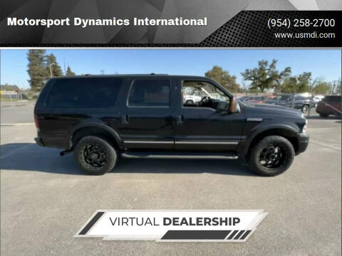2005 Ford Excursion for sale at Motorsport Dynamics International in Pompano Beach FL
