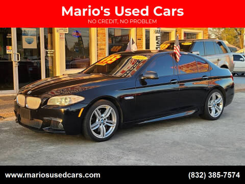 2013 BMW 5 Series for sale at Mario's Used Cars - South Houston Location in South Houston TX
