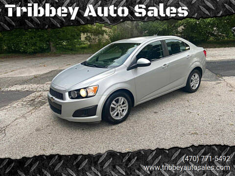 2012 Chevrolet Sonic for sale at Tribbey Auto Sales in Stockbridge GA