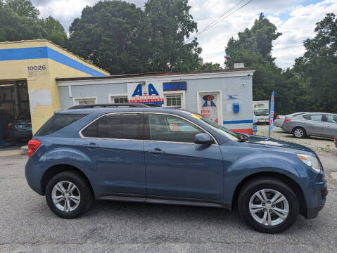 2011 Chevrolet Equinox for sale at A&A Auto Sales in Fuquay Varina NC