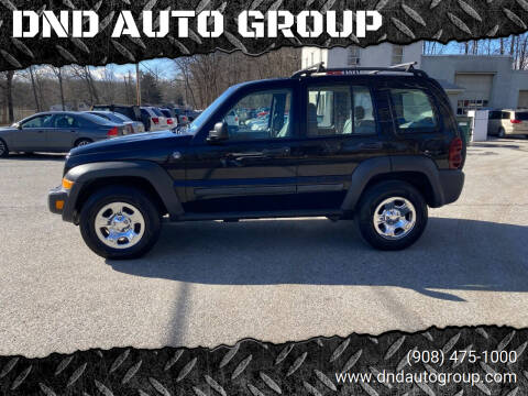 2006 Jeep Liberty for sale at DND AUTO GROUP in Belvidere NJ