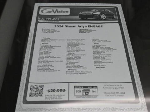 2024 Nissan Ariya Engage