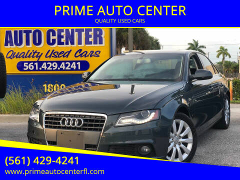 2010 Audi A4 for sale at PRIME AUTO CENTER in Palm Springs FL