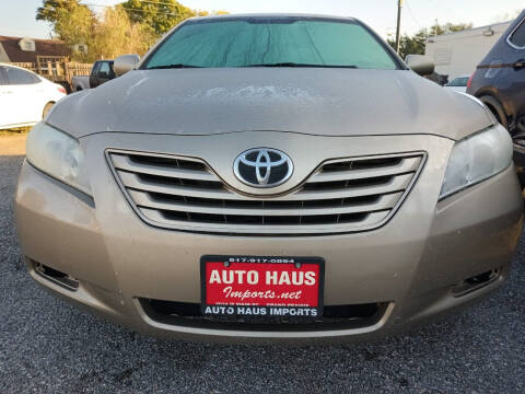 2008 Toyota Camry for sale at Auto Haus Imports in Grand Prairie TX