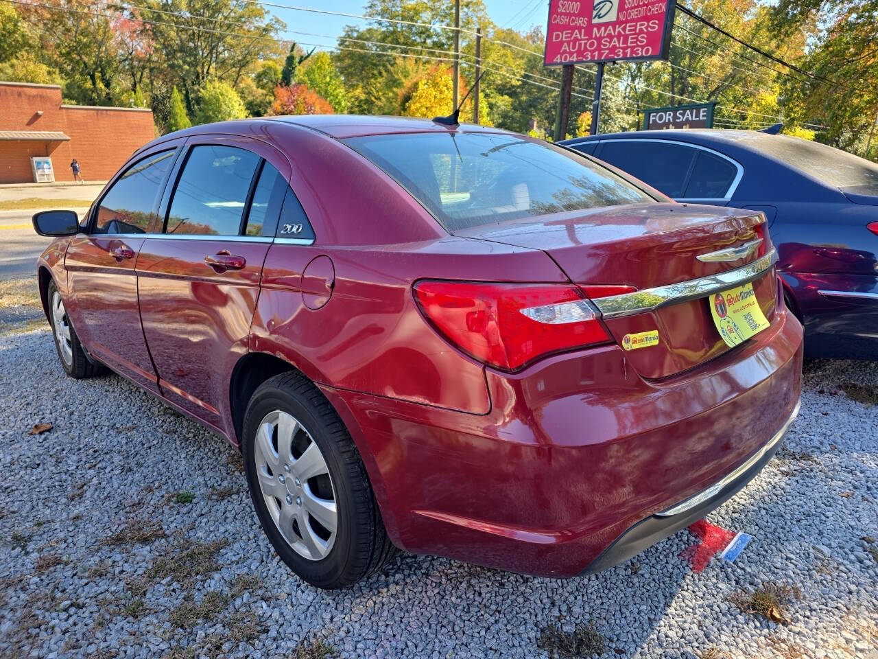 2014 Chrysler 200 for sale at DealMakers Auto Sales in Lithia Springs, GA