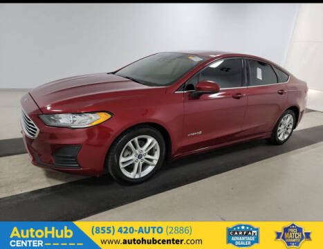 2019 Ford Fusion Hybrid for sale at AutoHub Center in Stafford VA