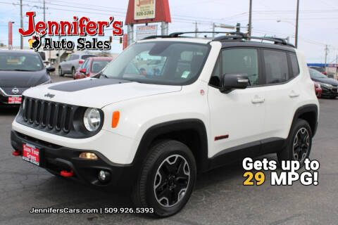 2016 Jeep Renegade for sale at Jennifer's Auto Sales in Spokane Valley WA