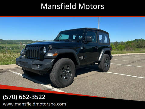 2021 Jeep Wrangler for sale at Mansfield Motors in Mansfield PA