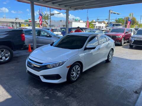 2018 Honda Civic for sale at American Auto Sales in Hialeah FL