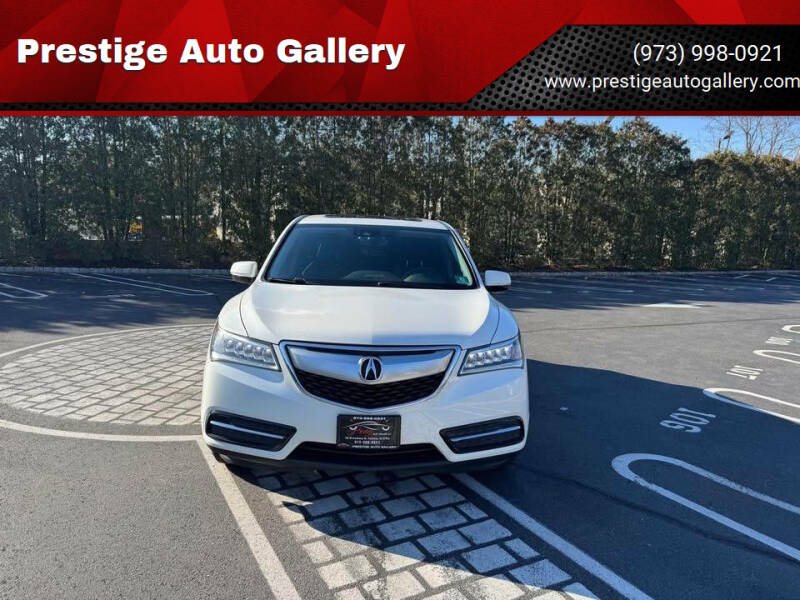 2016 Acura MDX for sale at Prestige Auto Gallery in Paterson NJ