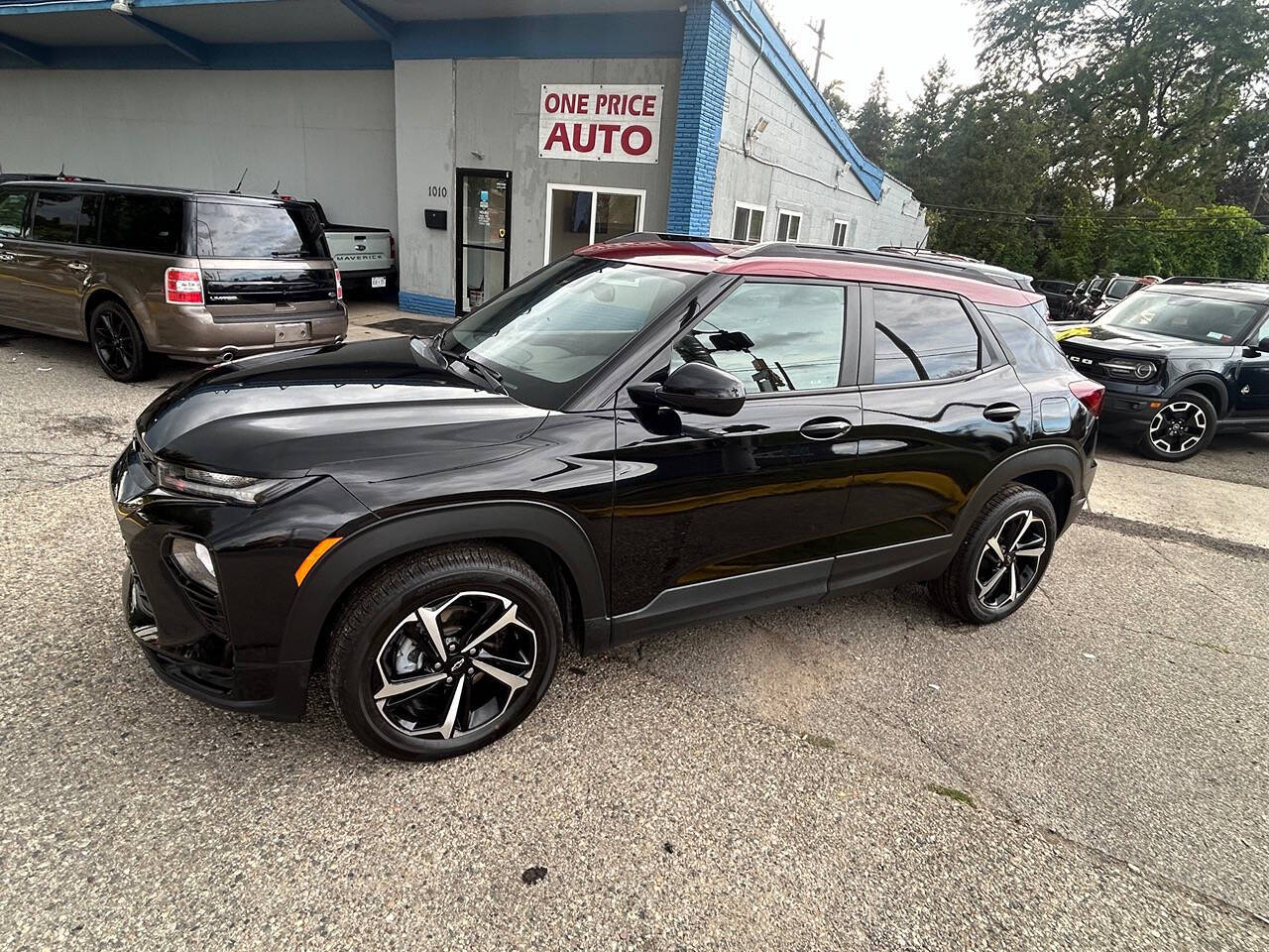 2021 Chevrolet Trailblazer for sale at ONE PRICE AUTO in Mount Clemens, MI