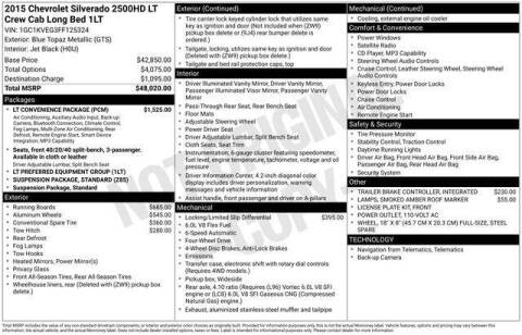 2015 Chevrolet Silverado 2500HD