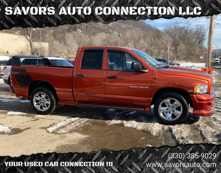 2005 Dodge Ram Pickup 1500 for sale at SAVORS AUTO CONNECTION LLC in East Liverpool OH