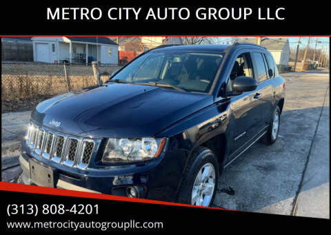 2017 Jeep Compass for sale at METRO CITY AUTO GROUP LLC in Lincoln Park MI