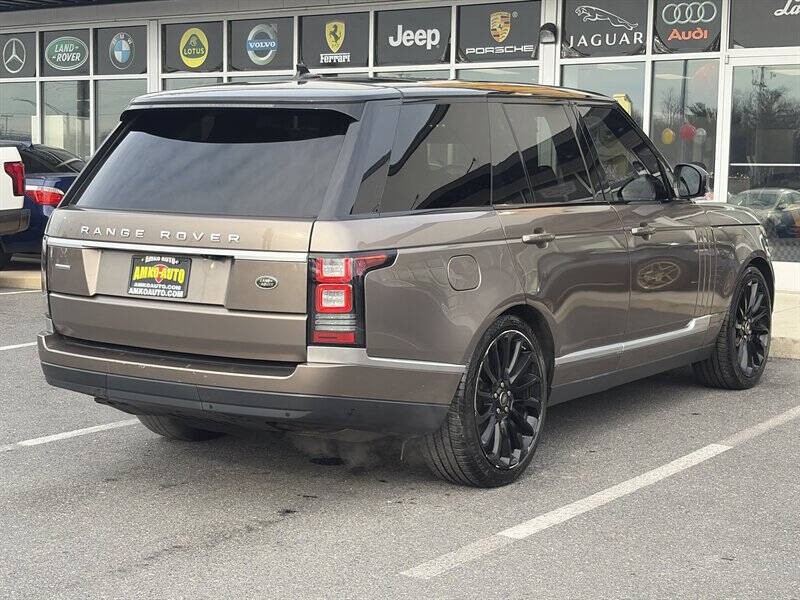 2016 Land Rover Range Rover Supercharged