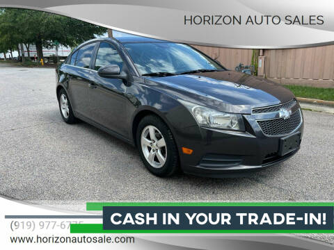 2014 Chevrolet Cruze for sale at Horizon Auto Sales in Raleigh NC