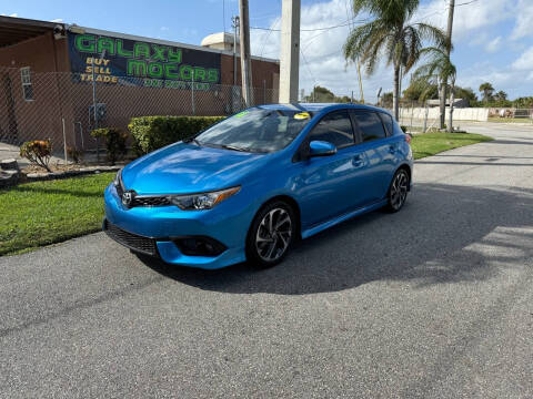 2018 Toyota Corolla iM for sale at Galaxy Motors Inc in Melbourne FL