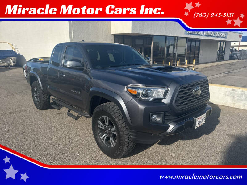 2017 Toyota Tacoma for sale at Miracle Motor Cars Inc. in Victorville CA