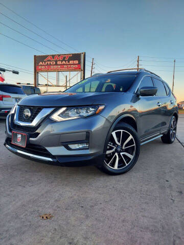 2019 Nissan Rogue for sale at AMT AUTO SALES LLC in Houston TX