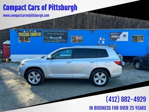 2010 Toyota Highlander for sale at Compact Cars of Pittsburgh in Pittsburgh PA