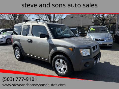 2003 Honda Element for sale at steve and sons auto sales in Happy Valley OR
