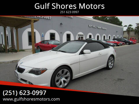 2006 BMW 6 Series for sale at Gulf Shores Motors in Gulf Shores AL