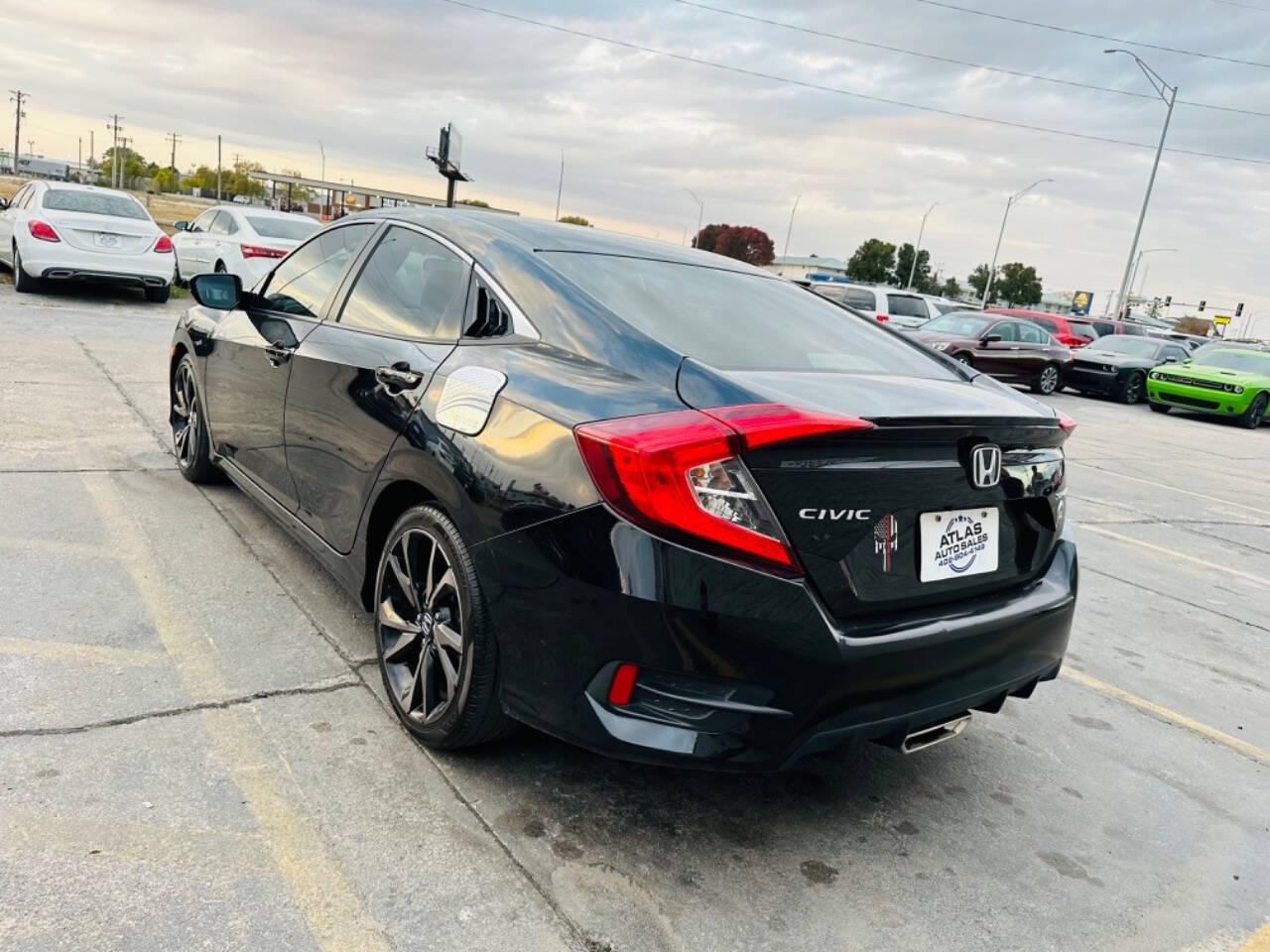 2019 Honda Civic for sale at Atlas Auto Sales LLC in Lincoln, NE