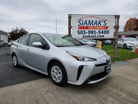 2022 Toyota Prius for sale at Siamak's Car Company llc in Woodburn OR
