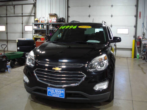 2016 Chevrolet Equinox for sale at Fox River Auto Sales in Princeton WI