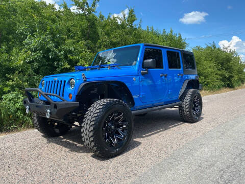 2012 Jeep Wrangler JK Unlimited for sale at Outlaw Off-Road Performance in Sherman TX