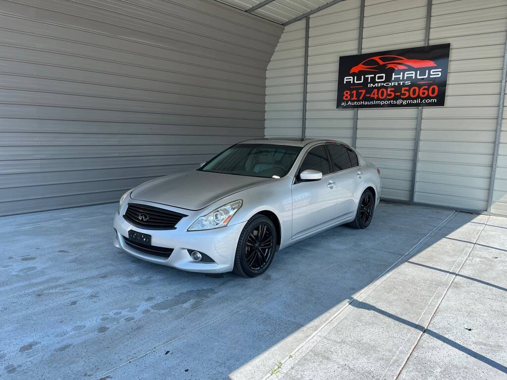 2010 INFINITI G37 Sedan for sale at Auto Haus Imports in Grand Prairie, TX