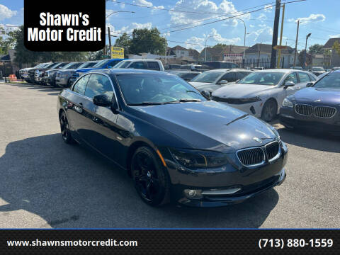 2012 BMW 3 Series for sale at Shawn's Motor Credit in Houston TX